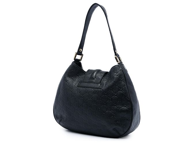 Borsa Hobo Guccissima Medium nera da donna Nero - vista 2