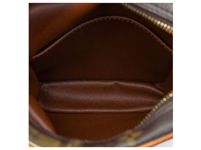 Borsa a tracolla Louis Vuitton Monogram Danube marrone - vista 4