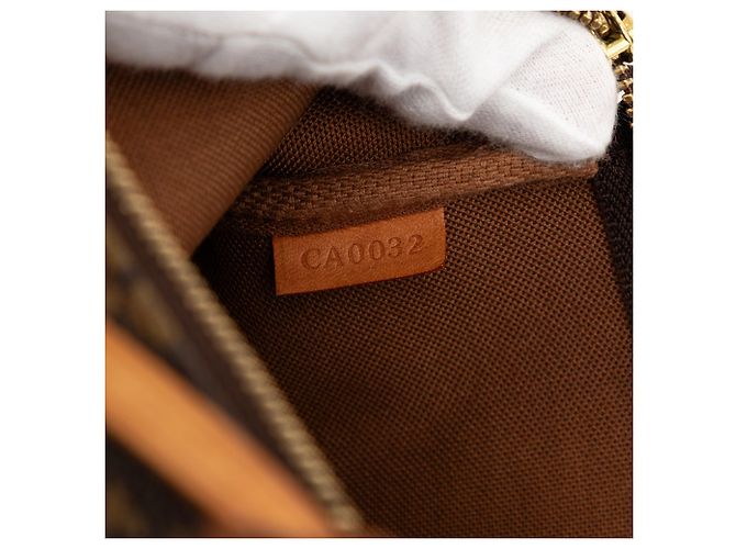 Borsa a tracolla Louis Vuitton Monogram Pochette Accessoires marrone - vista 5
