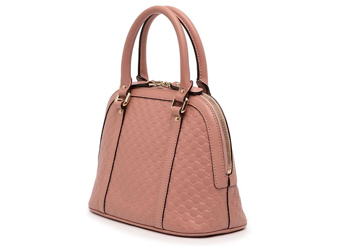 Borsa Gucci Mini Microguccissima Dome rosa - vista 2