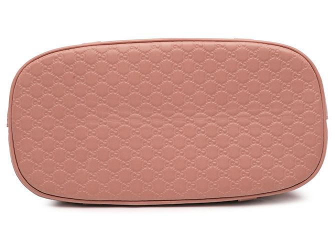 Borsa Gucci Mini Microguccissima Dome rosa - vista 3