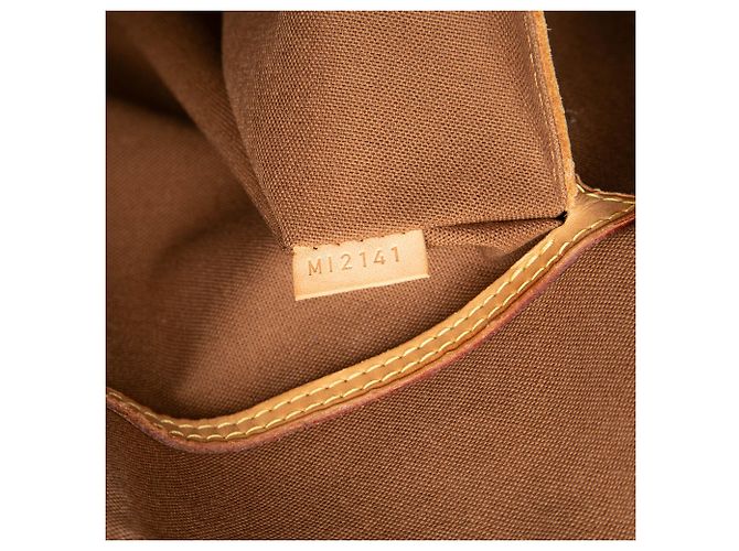Borsa Louis Vuitton Monogram Palermo GM marrone - vista 6