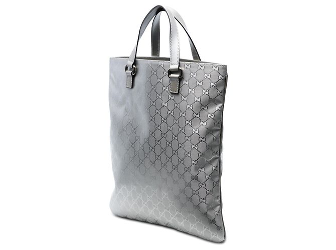 Tote verticale Gucci GG Imprime argento - vista 2