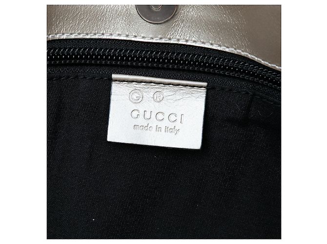 Tote verticale Gucci GG Imprime argento - vista 6
