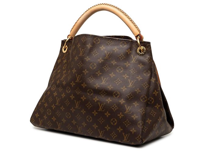 Borsa Hobo Louis Vuitton Monogram Artsy MM marrone - vista 2