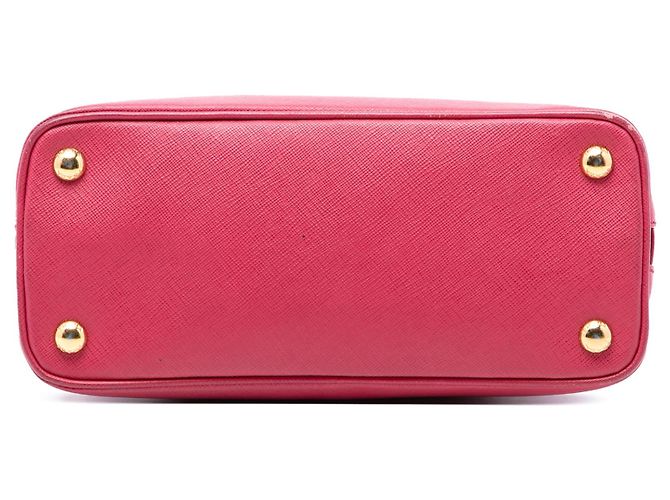 Borsa Prada Small Saffiano Lux Promenade rosa - vista 3