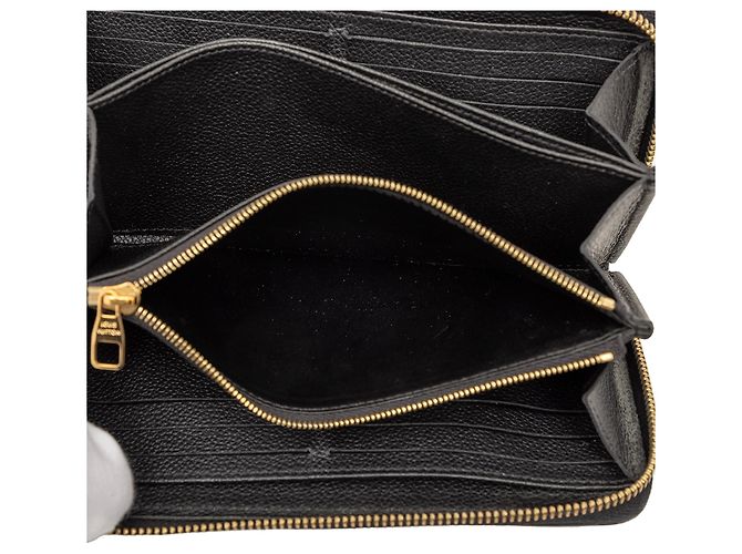 Cartera larga Zippy Monogram Empreinte negra Louis Vuitton Negro - vista 4