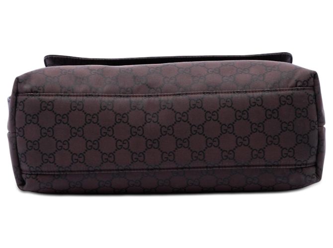 Borsa a tracolla Gucci GG Nylon marrone - vista 3
