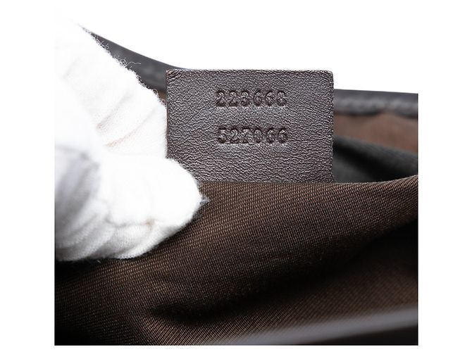 Tote verticale Gucci GG Supreme beige - vista 6