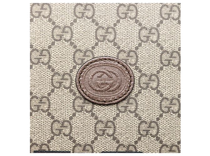Borsa Gucci GG Supreme Web Tiger beige - vista 5