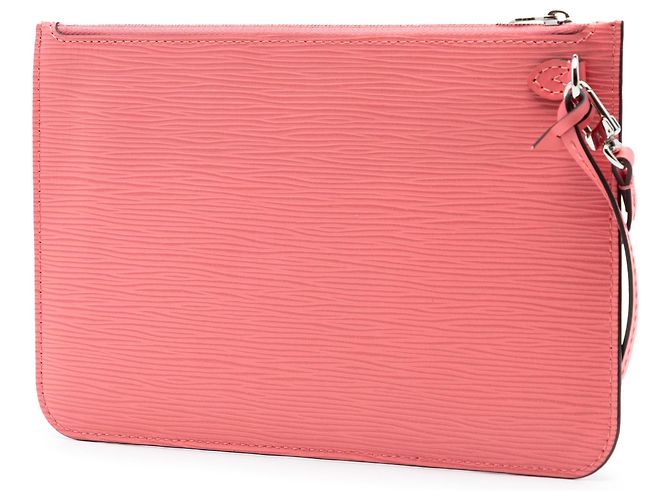 Pochette Louis Vuitton Epi Neverfull rosa - vista 2