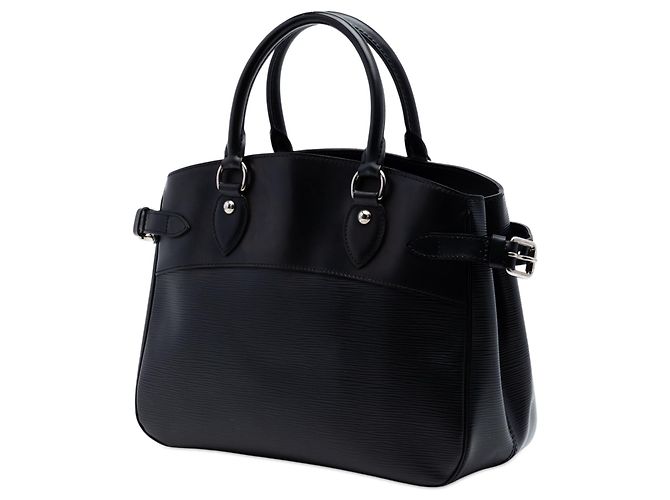 Borsa Louis Vuitton Epi Passy PM nera Nero - vista 2