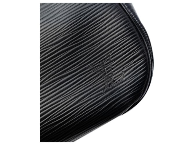 Borsa Louis Vuitton Epi Passy PM nera Nero - vista 5