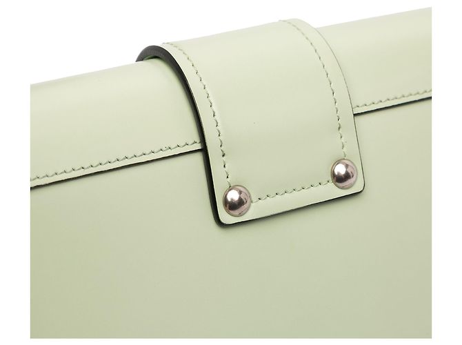 Borsa a tracolla Cahier in pelle di vitello morbida Spazzolato verde Prada - vista 8