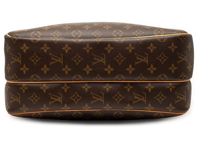 Borsa a tracolla Louis Vuitton Monogram Reporter GM marrone - vista 3