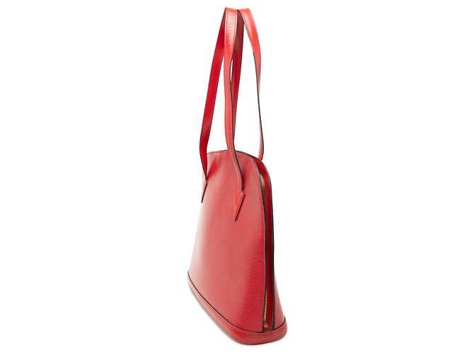 Rote Louis Vuitton Epi Lussac Schultertasche - Ansicht 2