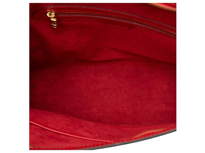 Rote Louis Vuitton Epi Lussac Schultertasche - Ansicht 4