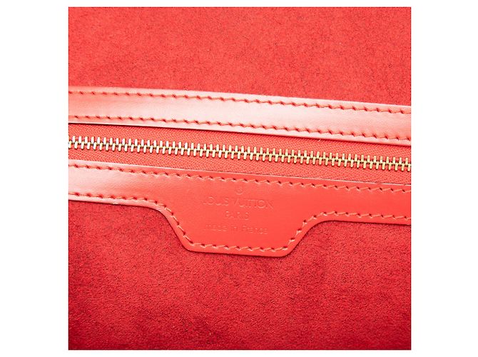 Rote Louis Vuitton Epi Lussac Schultertasche - Ansicht 5