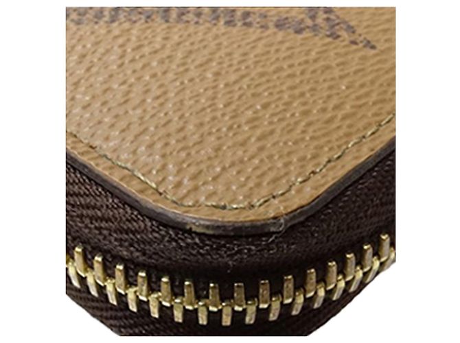 Cartera larga Zippy Monogram Giant Reverse marrón Louis Vuitton Castaño - vista 10
