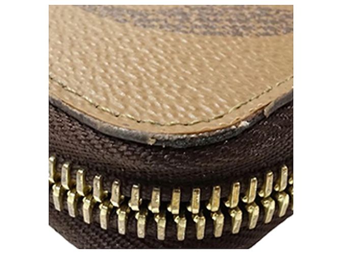 Cartera larga Zippy Monogram Giant Reverse marrón Louis Vuitton Castaño - vista 9
