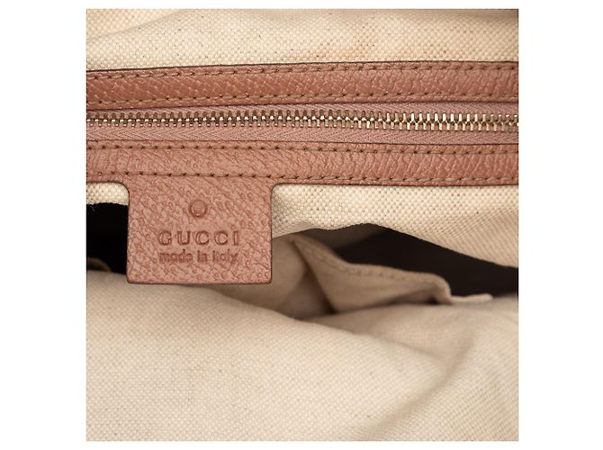 Borsa Tote Gucci Medium GG Canvas Bree beige - vista 5