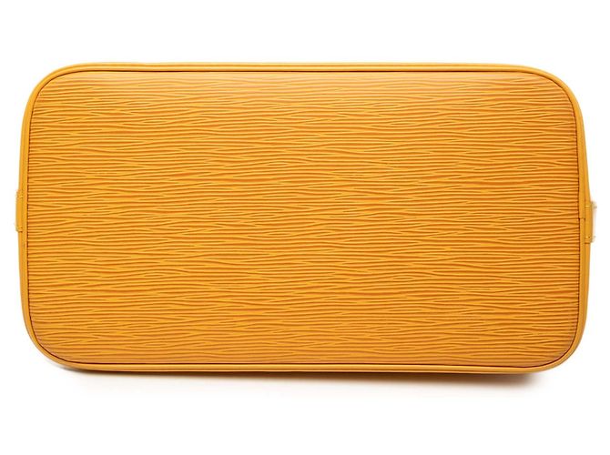 Bolsa Louis Vuitton Epi Alma PM Amarela Amarelo - vista 3