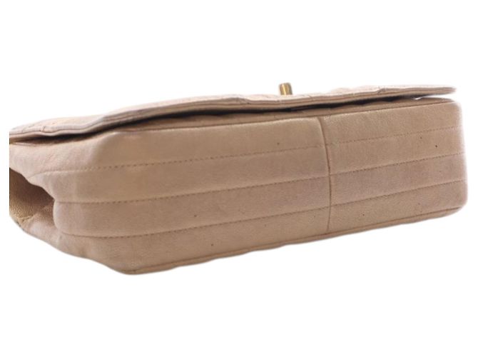Borsa a tracolla Chanel Medium Chevron Iridescent Caviar oro D'oro - vista 11