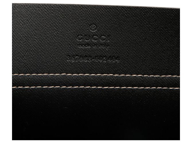 Clutch Gucci Large GG Supreme nera Nero - vista 5