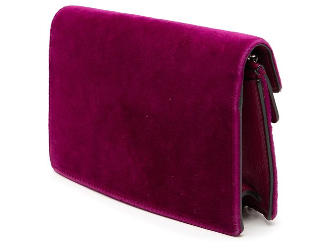 Mini borsa Dionysus in velluto viola Gucci Porpora - vista 2
