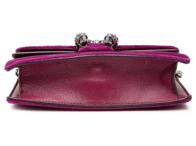 Mini borsa Dionysus in velluto viola Gucci Porpora - vista 3