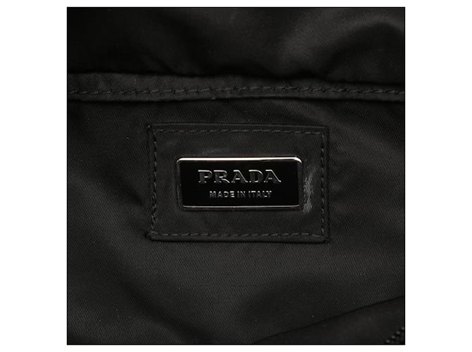 Borsa a tracolla Tessuto nera Prada Nero - vista 4