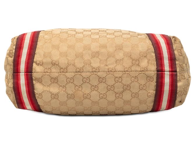 Gucci GG Canvas Web Tote beige - Ansicht 3