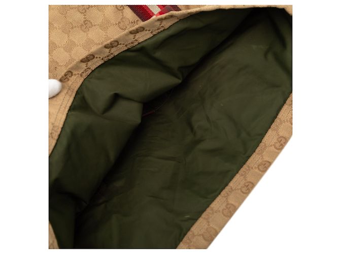 Gucci GG Canvas Web Tote beige - Ansicht 8