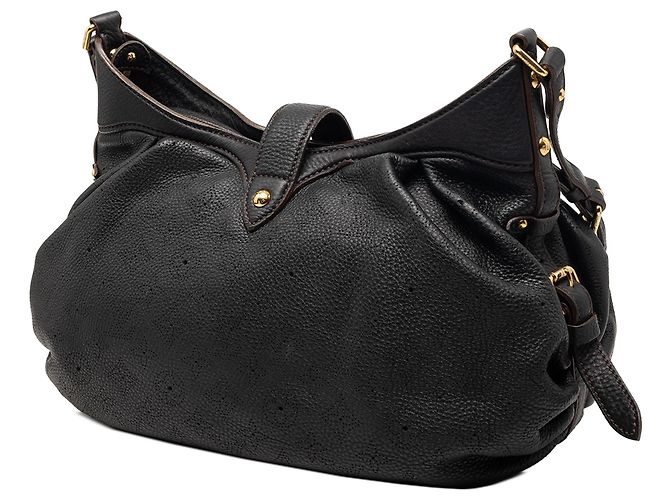 Borsa a tracolla XS Louis Vuitton Monogram Mahina nera Nero - vista 2