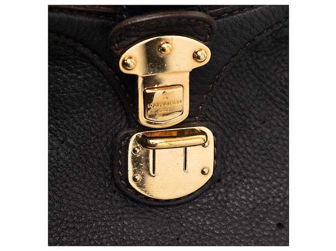 Borsa a tracolla XS Louis Vuitton Monogram Mahina nera Nero - vista 7