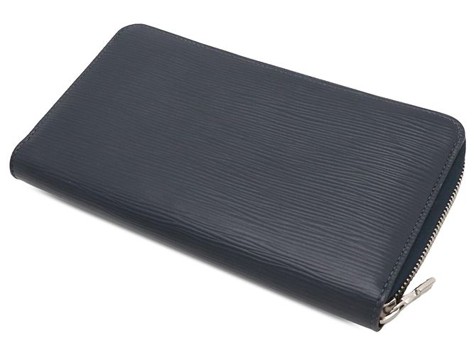 Cartera larga Louis Vuitton Epi Zippy azul - vista 2