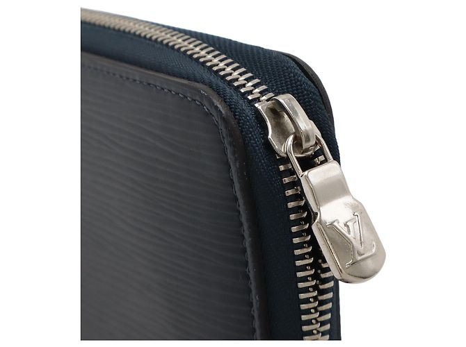 Cartera larga Louis Vuitton Epi Zippy azul - vista 5