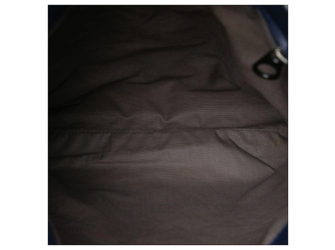 Borsa a tracolla in nappa intrecciato blu Bottega Veneta - vista 4