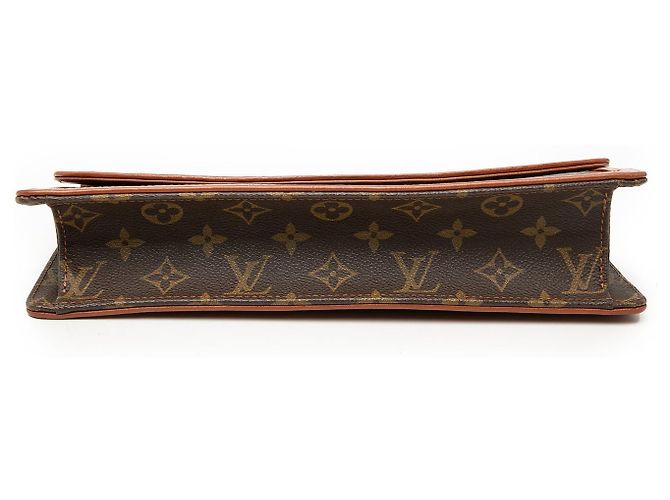Clutch Bag Louis Vuitton Monogram Pochette Dame GM Marrom - vista 3