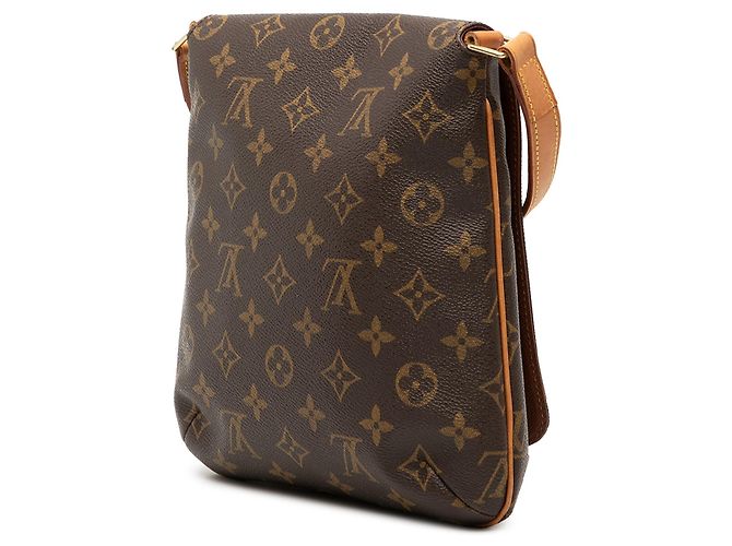 Borsa a tracolla Louis Vuitton Monogram Musette Salsa PM Short Strap marrone - vista 2