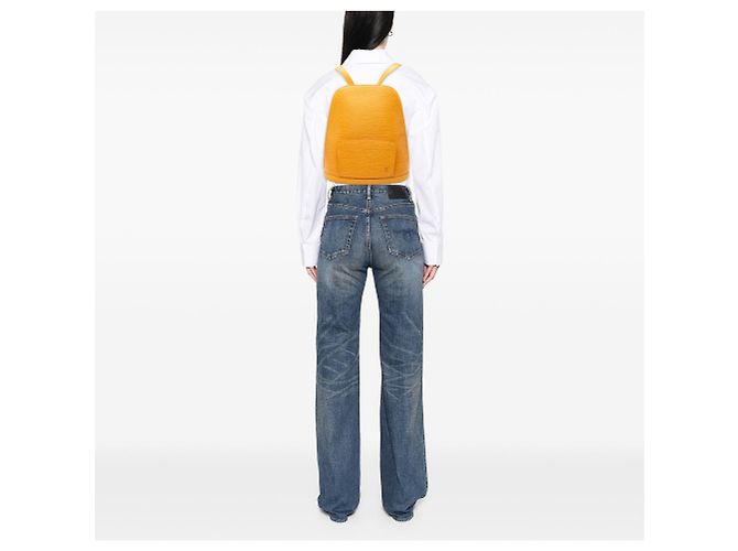 Zaino Louis Vuitton Epi Gobelins giallo - vista 8