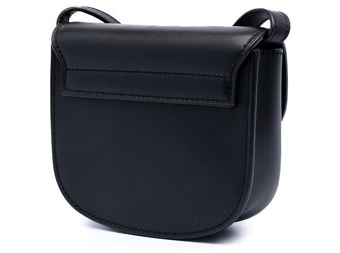 Piccola borsa a tracolla Kaia in pelle nera con monogramma Saint Laurent Nero - vista 2