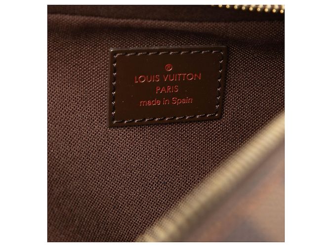 Borsa a tracolla Louis Vuitton Damier Ebene Geronimos marrone - vista 5
