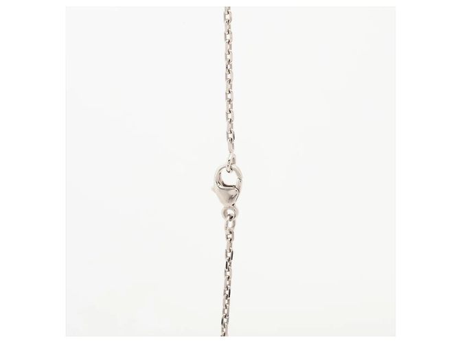 Hermès Pendente Pop H Catena in Metallo ed Smalto Mini Hermes Rosa - vista 3