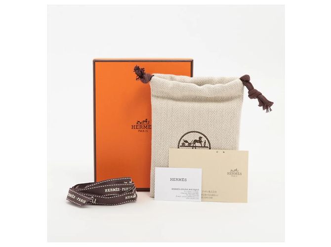 Hermès Pendente Pop H Catena in Metallo ed Smalto Mini Hermes Rosa - vista 6