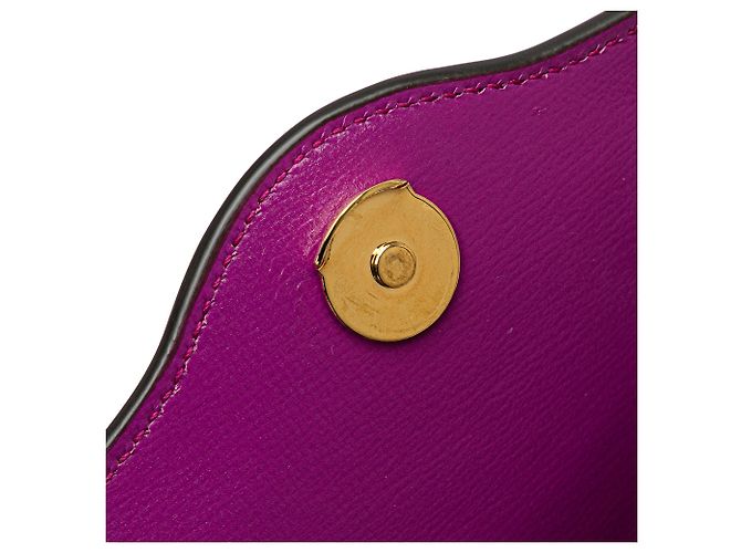Borsa a tracolla Gucci Mini Leather Horsebit 1955 Web viola Porpora - vista 10
