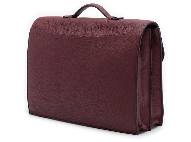 Borsa Clemence rossa Hermès 38 Business Bag Rosso - vista 2