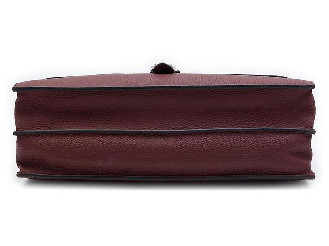 Borsa Clemence rossa Hermès 38 Business Bag Rosso - vista 3