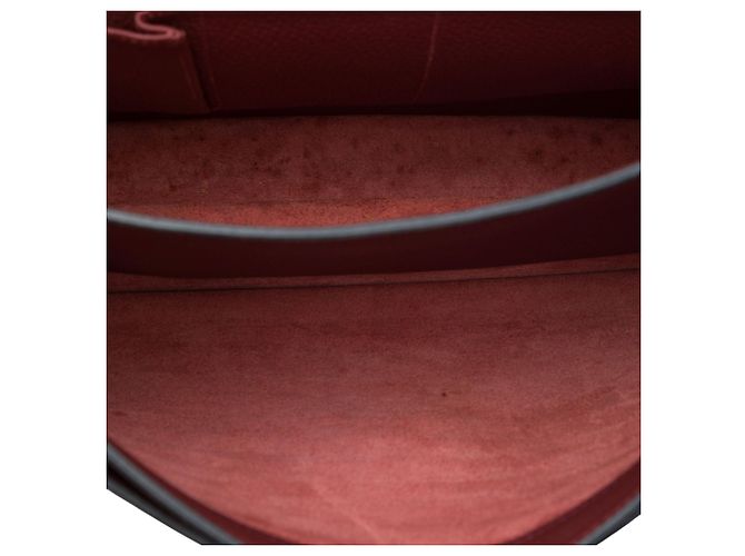 Borsa Clemence rossa Hermès 38 Business Bag Rosso - vista 4