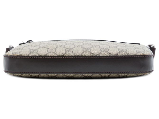 Sac bandoulière Gucci GG Supreme beige - vue 3